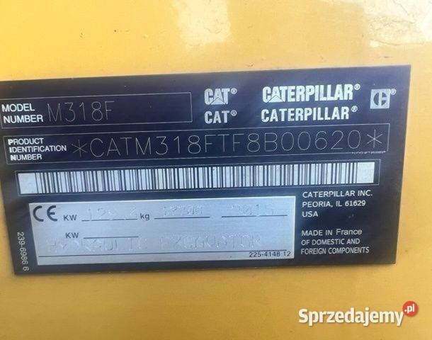 Koparka kolowa caterpilarr Warszawa