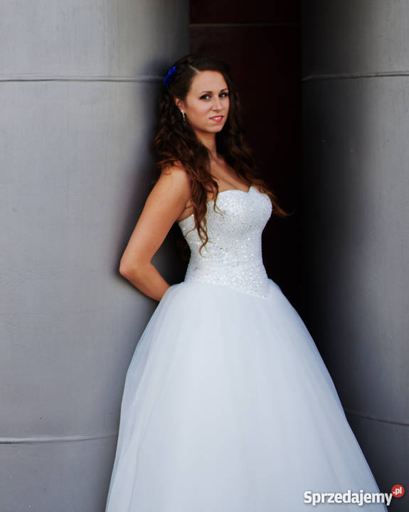 ZJAWISKOWA SUKNIA ŚLUBNA PRINCESSA Gdańsk sprzedam