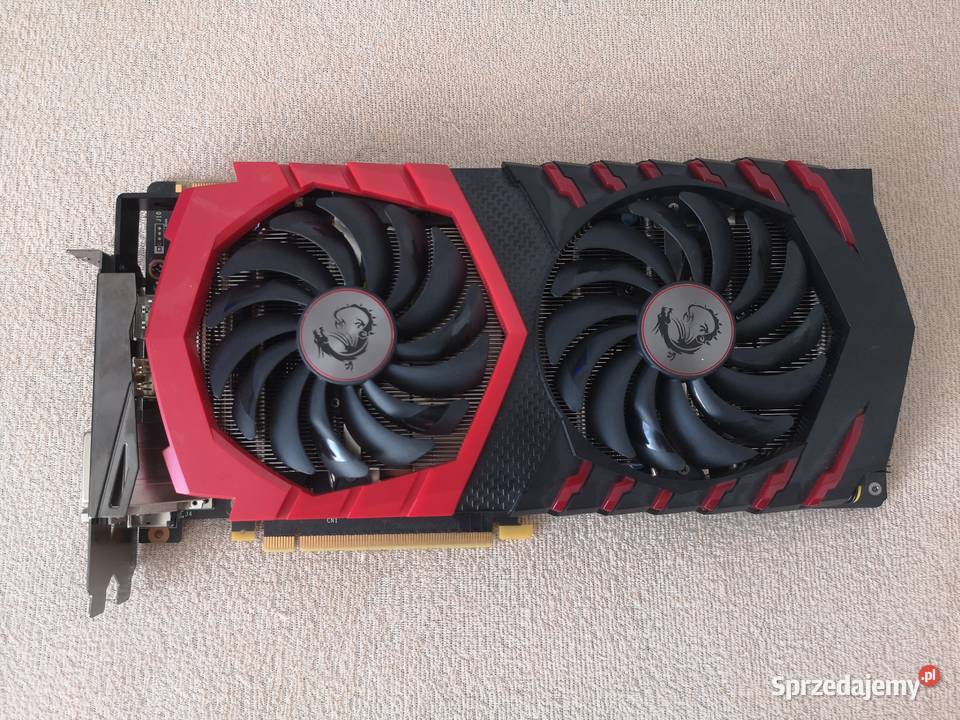 MSI GeForce GTX 1080 8 GB Gaming X Plus Podzespoły bazowe Strzelce Opolskie