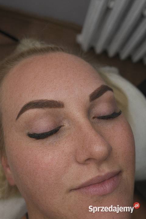 Makijaż permanentny PMU brwi Katowice