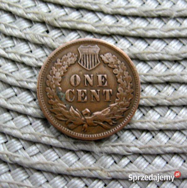 USA 1 Cent 1905r Głowa Indianina Kalisz