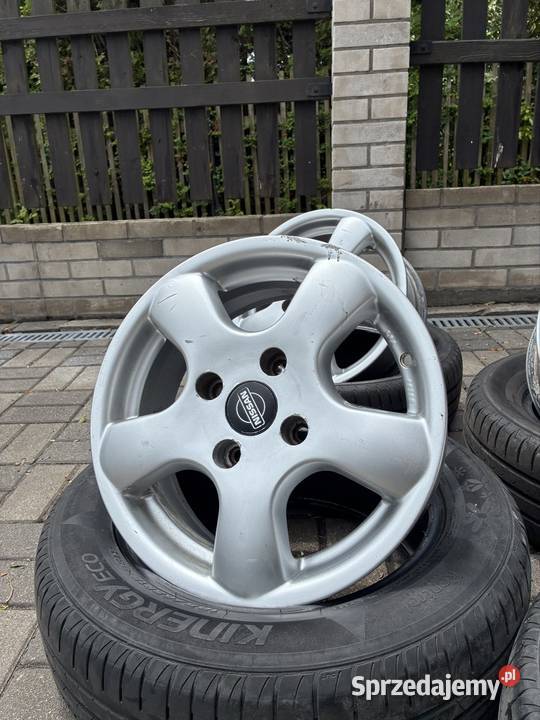 Felgi aluminiowe 15 Nissan Almera 4x1143 Nissan OE śląskie Mikołów