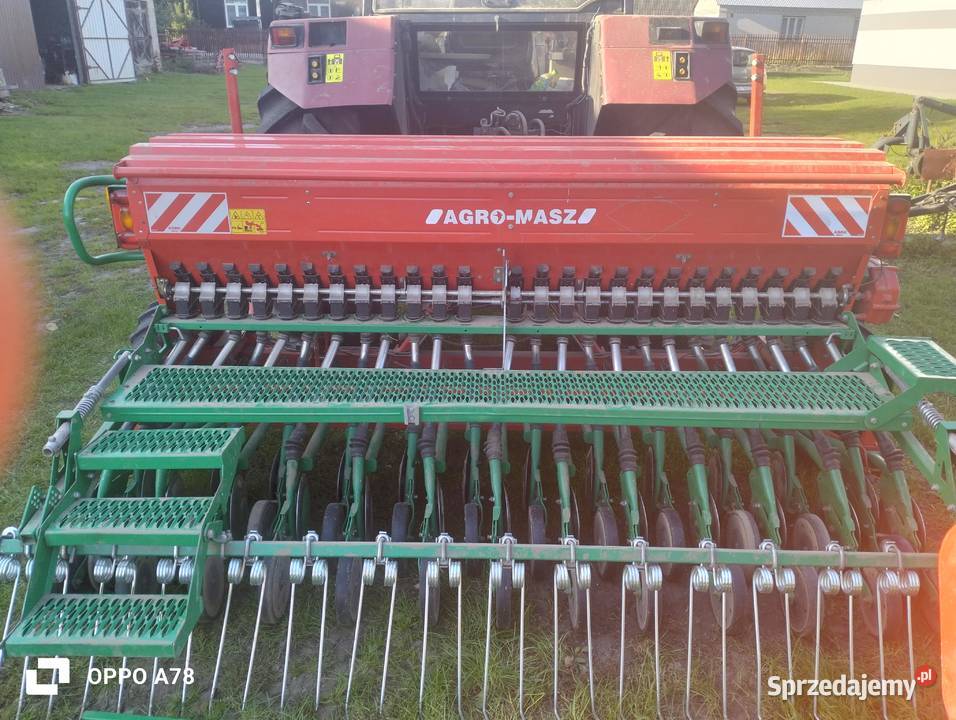 Sprzedam siewnik zbożowy talerzowy 3m agro masz Skaryszew