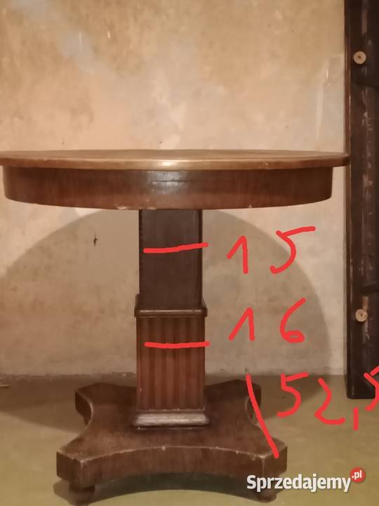 Stary dębowy stół Łódź