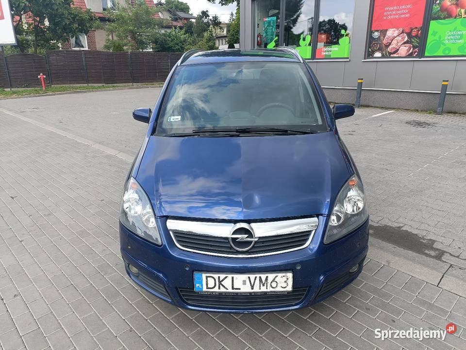 Opel Zafira ekonomiczny i pakowny Van 7 osoby Rok produkcji 2006 Kłodzko