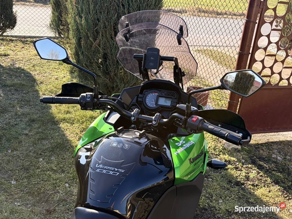 Kawasaki KLZ Versys 1000 2017 kpl Kufrów NISKI Nowe Ostrowy