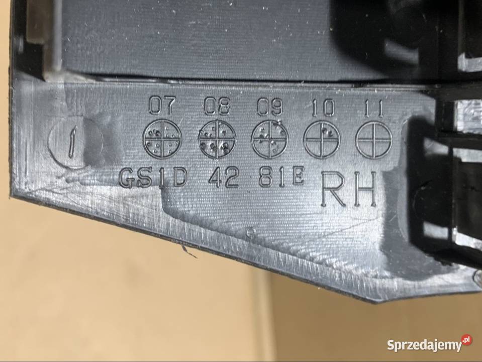 GS1D4281E panel drzwi prawy mazda 6 II gh 0813