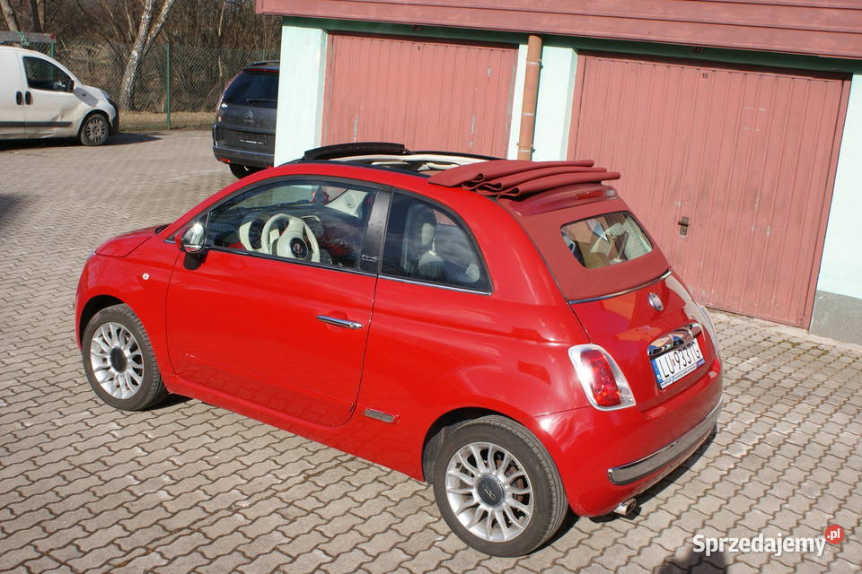 Fiat 500 Cabrio 13 Super Stan Możliwa Zamiana Białystok