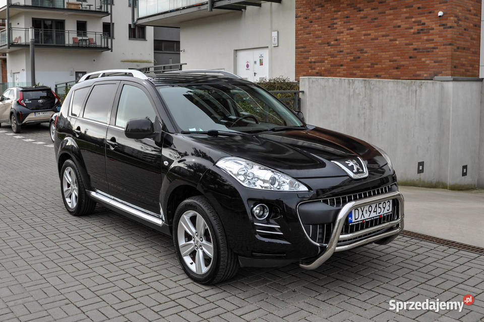 Peugeot 4007 22HDI 7osobowy Skóry Bezwypadkowy dolnośląskie Wrocław