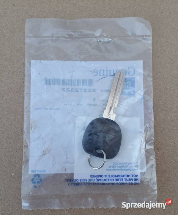 Kluczyk GM 23372322 Transponder Chevrolet Mielęcin