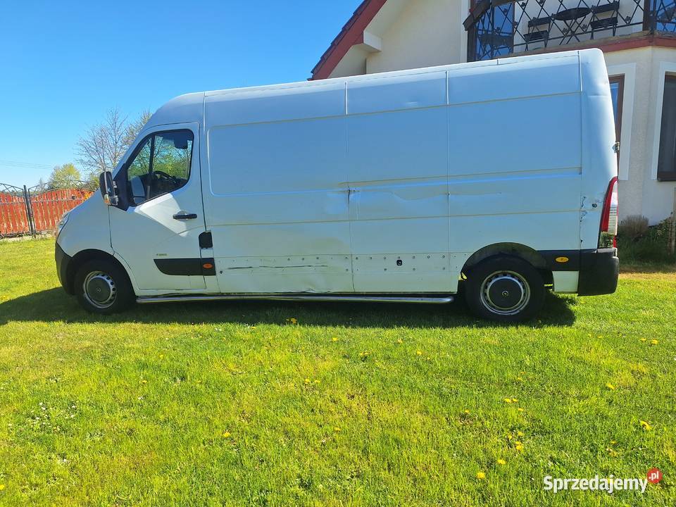 Opel Movano 2014 blaszak długi wysoki pomorskie Lębork
