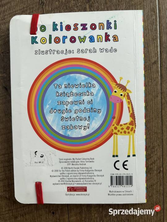 Kolorowanka do podróży mini kolorowanka do Wyszków sprzedam