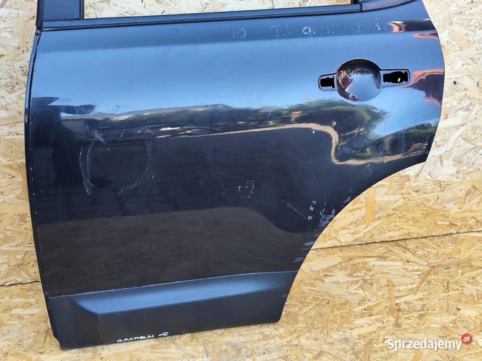 Nissan Qashqai J10 0610 DRZWI LEWY TYŁ LEWE Drzwi Przemęt