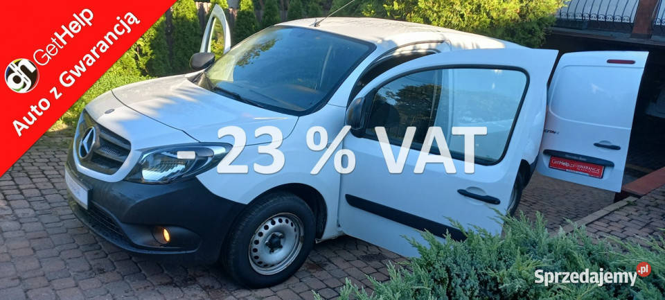 Mercedes Citan Salon 199 Netto FV23 Super stan wspomaganie kierownicy Gdańsk
