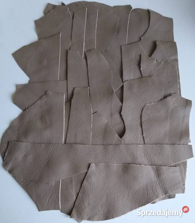 Skóra 525 g Licowa Włoska średnie i małe kawałki