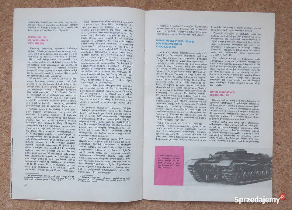 Magnuski Czołg ciężki IS Warszawa sprzedam