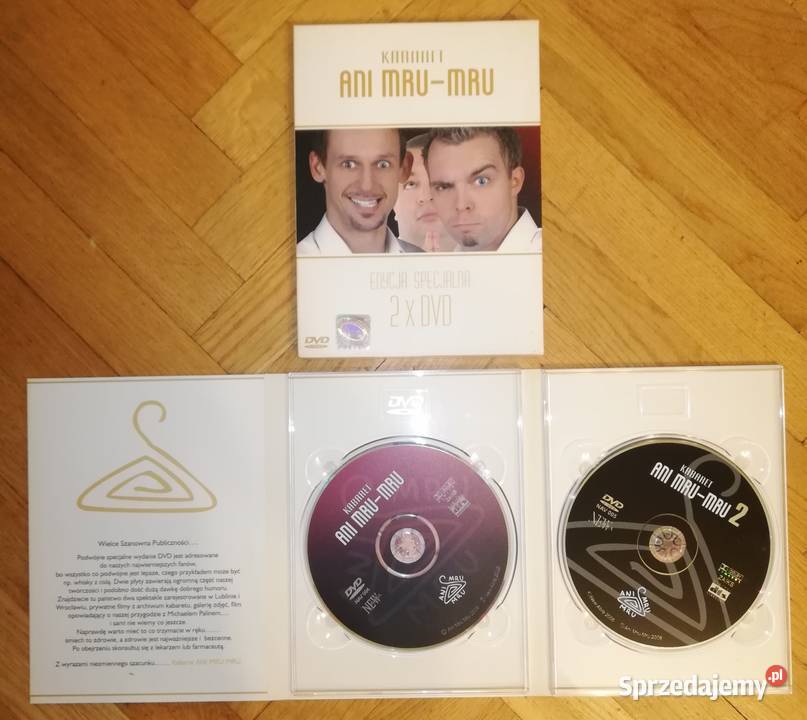Kabaret Ani MruMru 2 płyty DVD Filmy Warszawa
