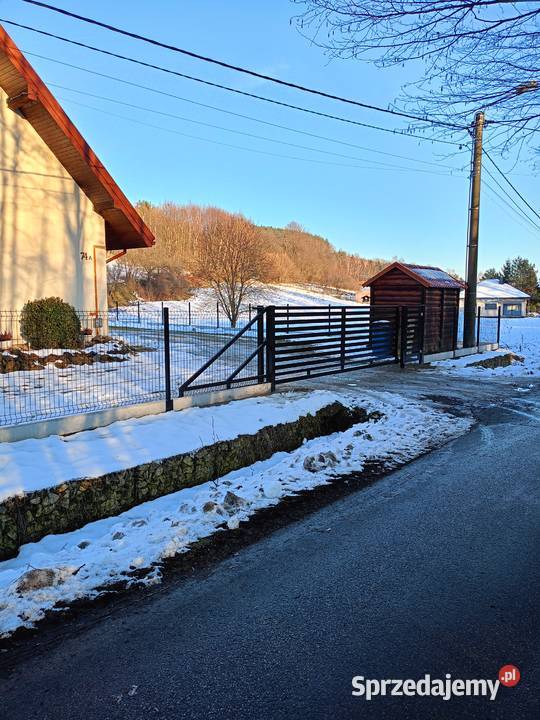 Ogrodzenia panelowe leśne siatkowe bramy furtki małopolskie Nowy Targ sprzedam