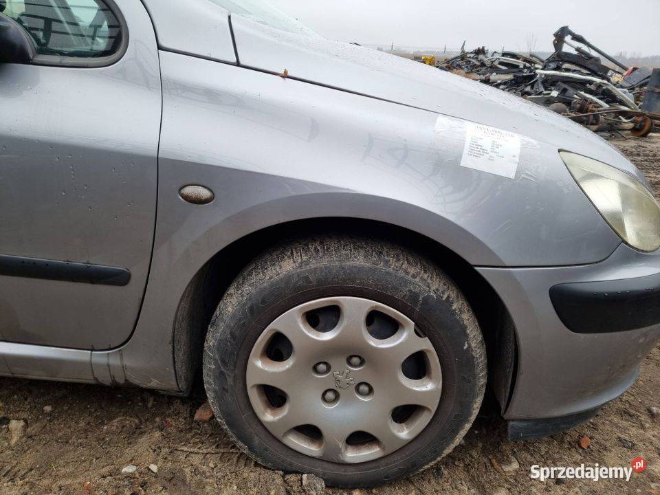 BŁOTNIK PRAWY PRZÓD PEUGEOT 307 SW EZAC kujawsko-pomorskie sprzedam