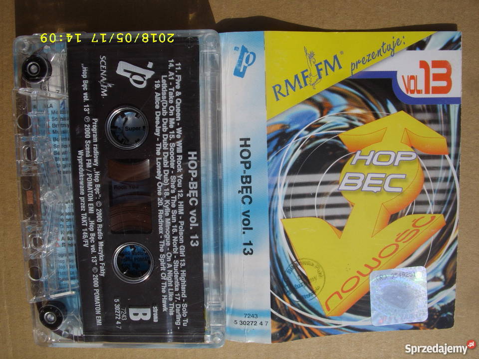 Kaseta skladanka HOP BEC VOL13 Wołów