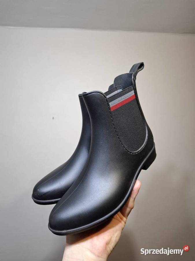 Kalosze 36 buty botki gumowe tkanina sprzedam