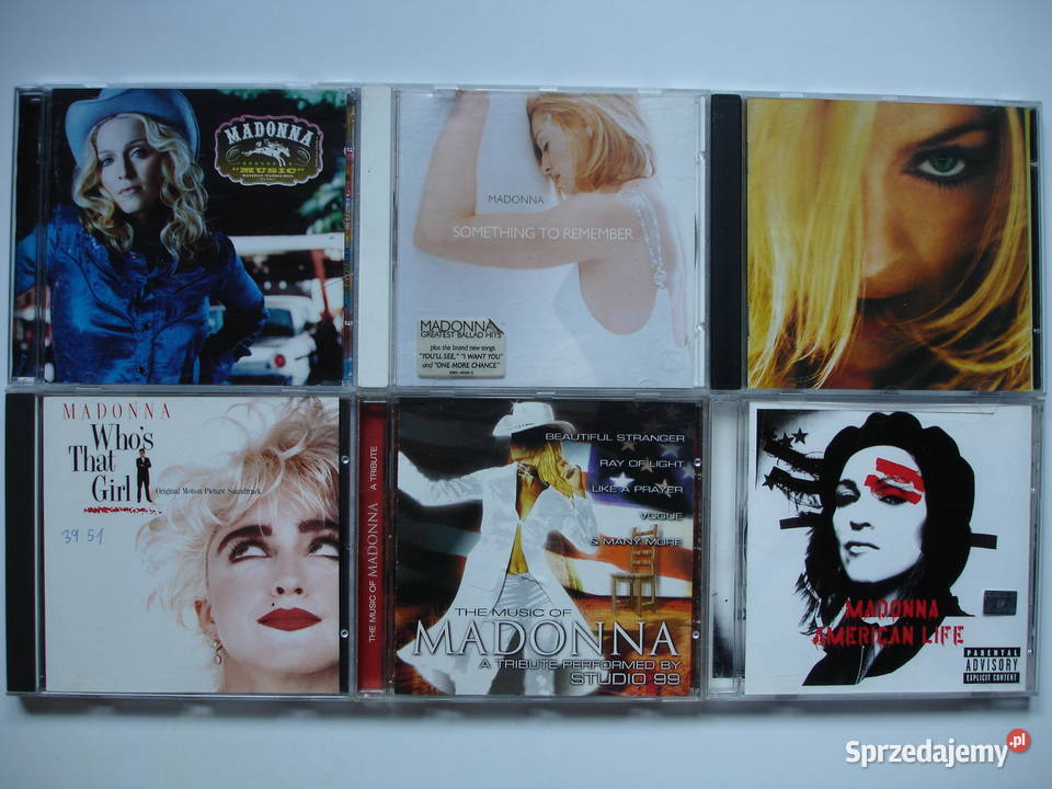 MADONNA płyty CD Płyty i kasety Zielona Góra