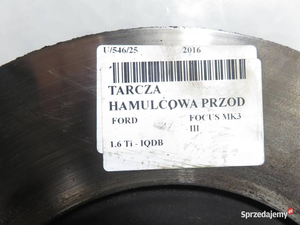 TARCZE HAMULCOWE PRZÓD FORD FOCUS MK3 III 16 Ti małopolskie sprzedam