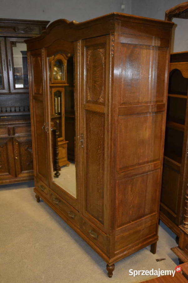 szafa artdeco 1930 dąb Będzin