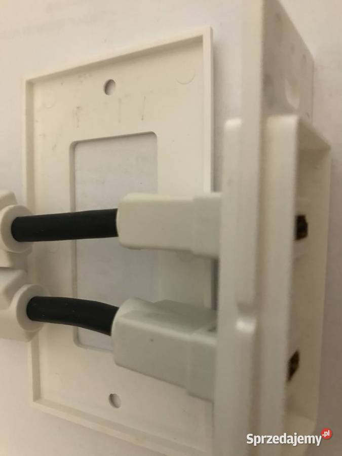 Gniazdo HDMI ścienne 2x pod tynkowe Elektronika Bydgoszcz