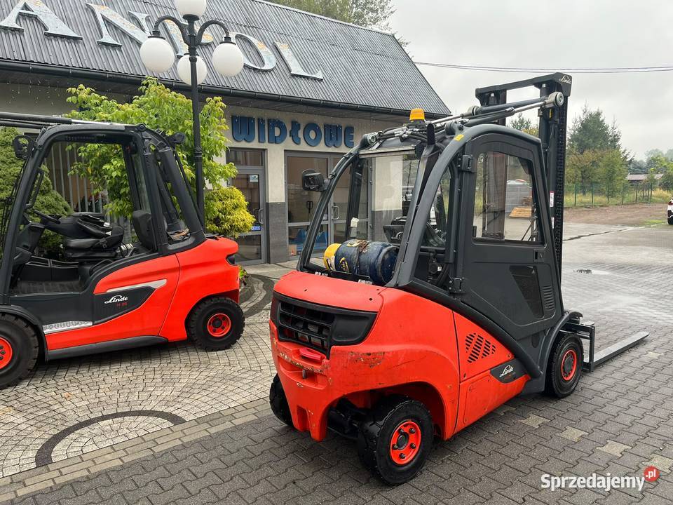Wózek widłowy LINDE H25T widlak duplex 25t LPG Brzeźnica