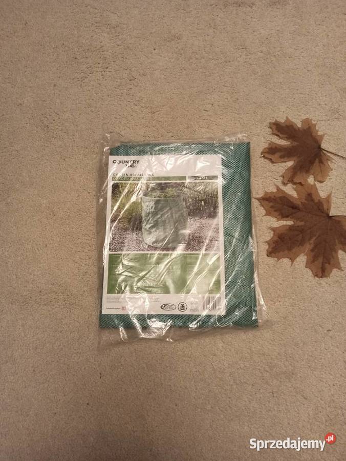 Worek na odpady ogrodowe okrągły ogromny kosz mazowieckie