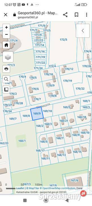 Działka Karnin pod lasem jeziora