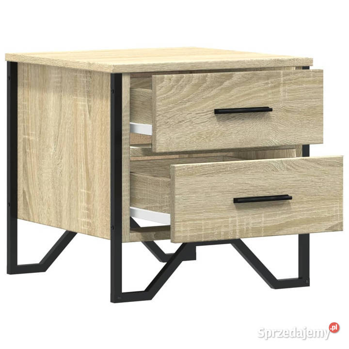 Szafka nocna dąb sonoma 40x41x40 materiał