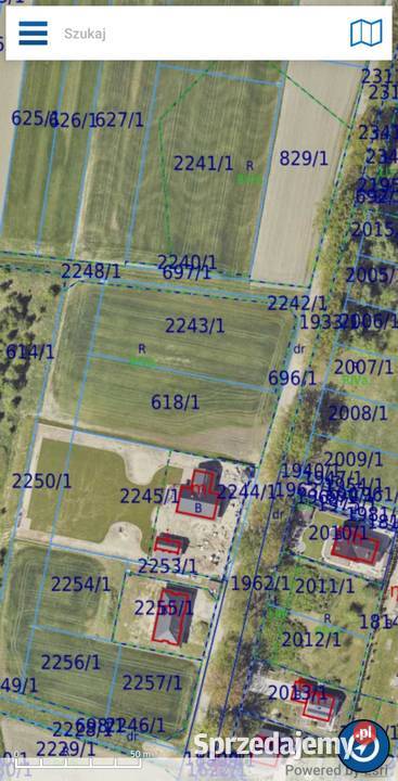 Działka budowlana 2471 m Kobiór 400 m