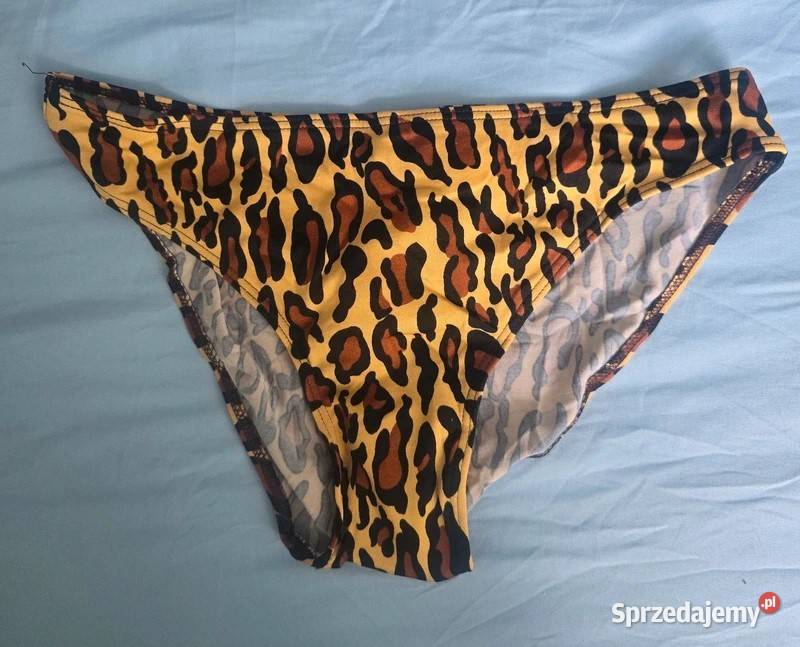 Nowy 3 częściowy strój kąpielowy panterka XLXXL Inna marka Krapkowice