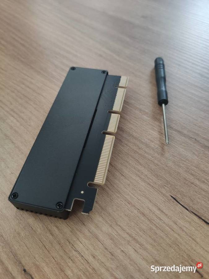 SABRENT Adapter M2 NVMe SSD PCIe x16 4 dyski z świętokrzyskie Włoszczowa
