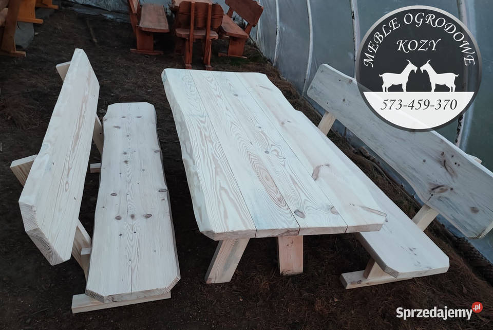 PROMOCJA Huśtawka drewniana z grubych bali plac Cieszyn