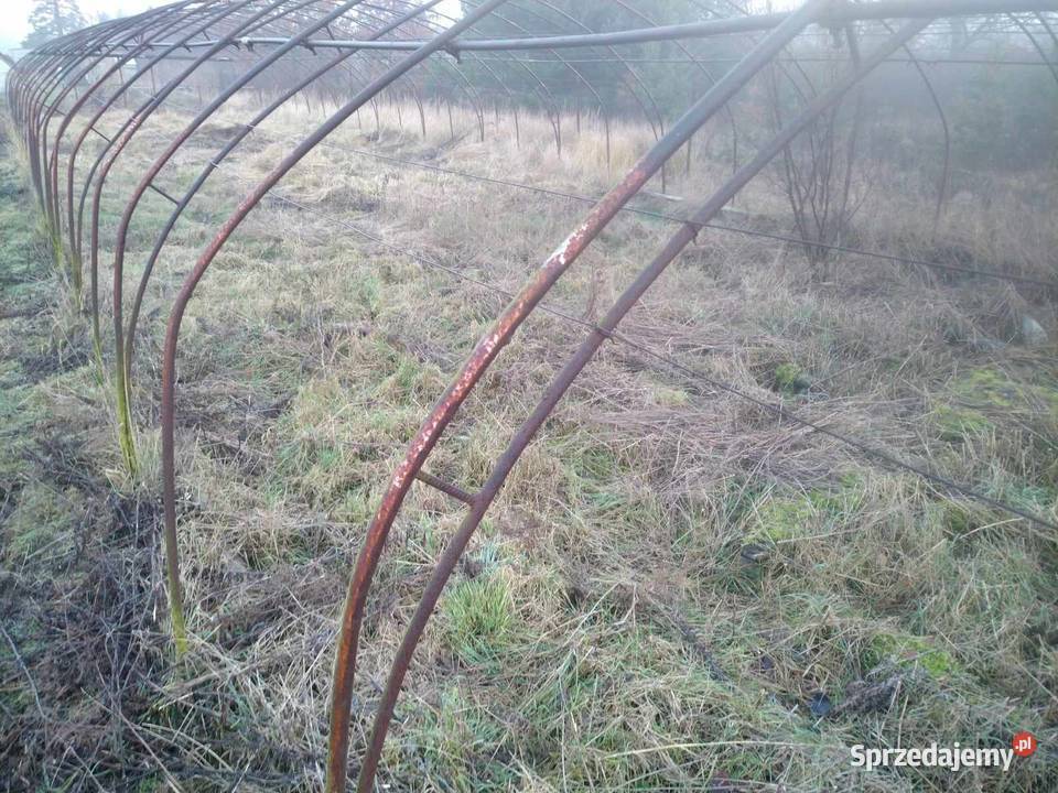 Wzmacniany tunel foliowy 7x30m konstrukcja hala Skierniewice