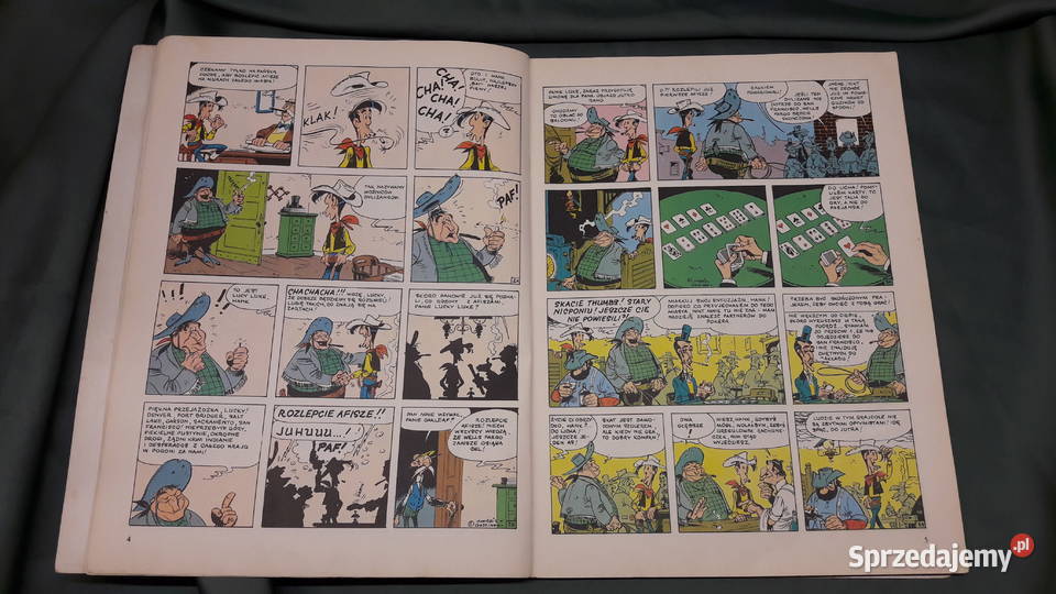 Komiks Lucky Luke Dyliżans Głuchołazy
