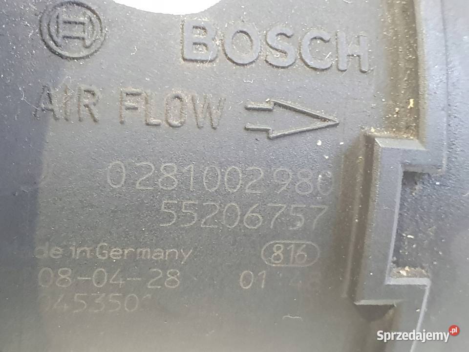 PRZEPŁYWOMIERZ Lancia Ypsilon II 13 JTD sprzedam