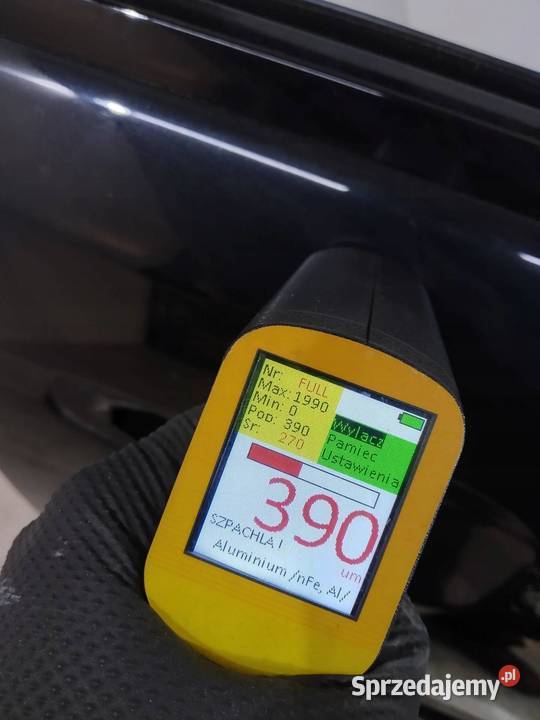 DRZWI PRAWE PRZÓD CZARNE Land Rover Range Rover Rok produkcji 2016