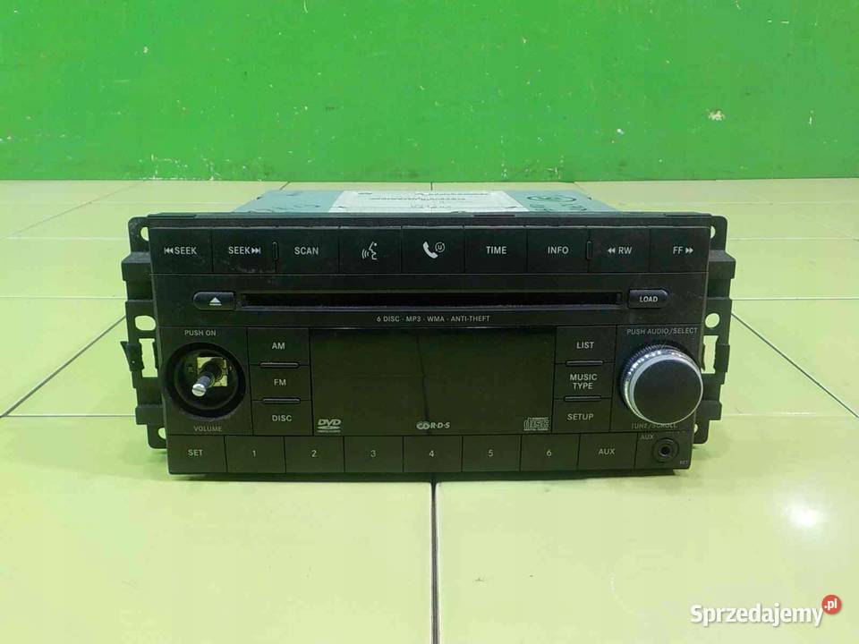 DODGE JOURNEY 20 CRD 09r radio CD 05064924AG Radioodtwarzacze Suków