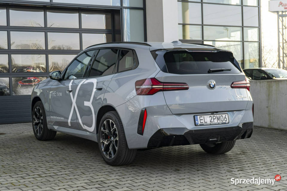 BMW X3 NOWE BMW X3 20d xDrive DEMO G45 2024 system Start-Stop Łódź sprzedam