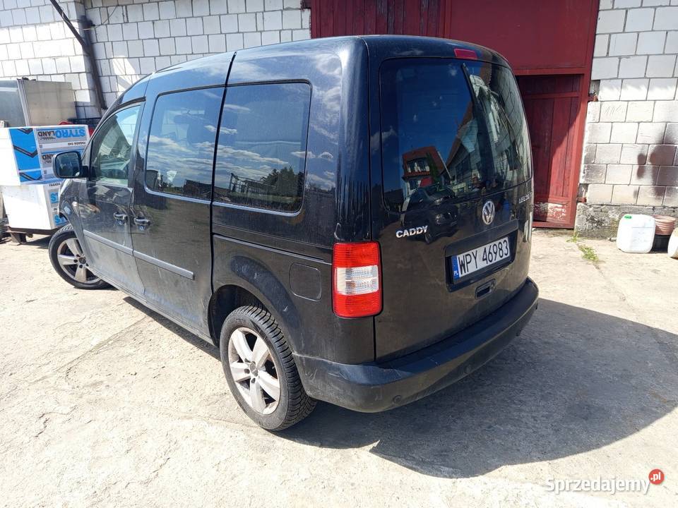 Vw Caddy 20 tdi 2010r uszkodzony mazowieckie Przysucha