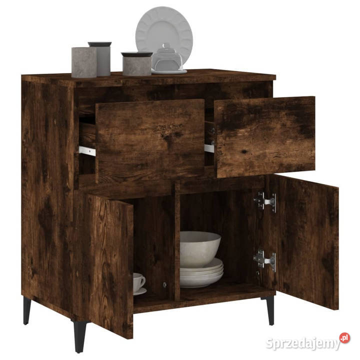 Komoda przydymiony dąb 60x35x70 materiał mazowieckie Warszawa