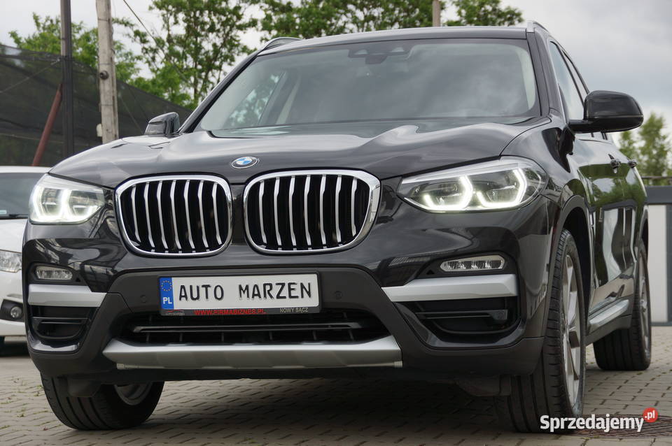 BMW X3 20 Diesel 190 4x4 Navi Kamera Adaptive Nowy Sącz