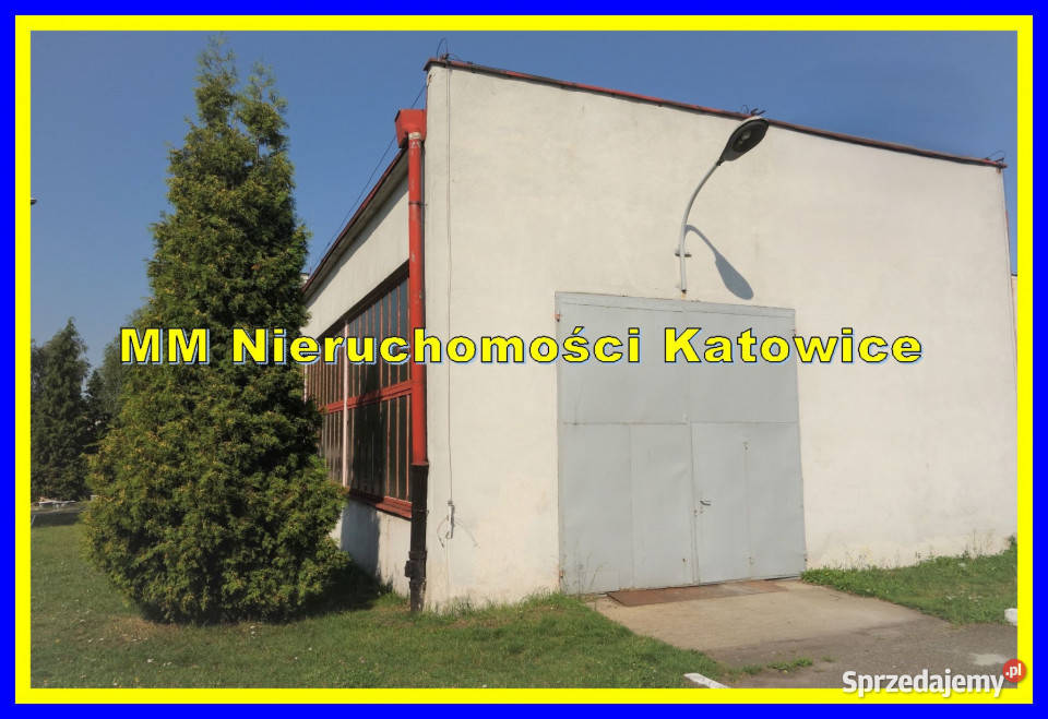 Hala warsztat magazyn z mediami i 157.4m2