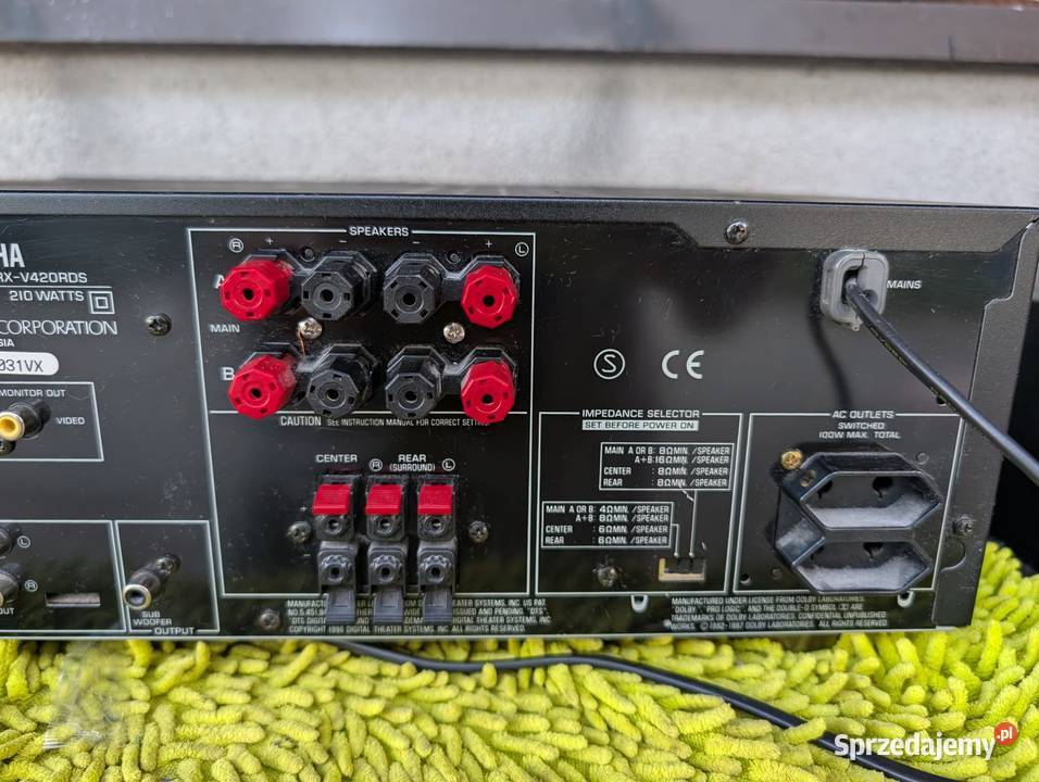 yamaha rxv420 amplituner 51