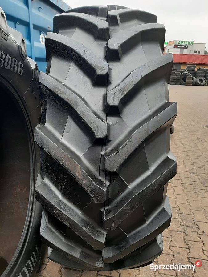 2x Opona używana rolnicza 65065R42 TRELLEBORG Zaścianki