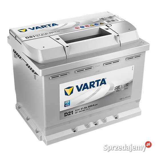 Akumulator Varta Silver Dynamic D21 61Ah600A Zakopane
